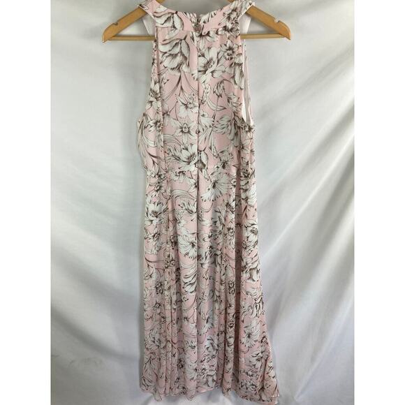 Tommy Hilfiger Floral Print Sleeveless High Neck Knee Length Dress Size 10 - Picture 6 of 6